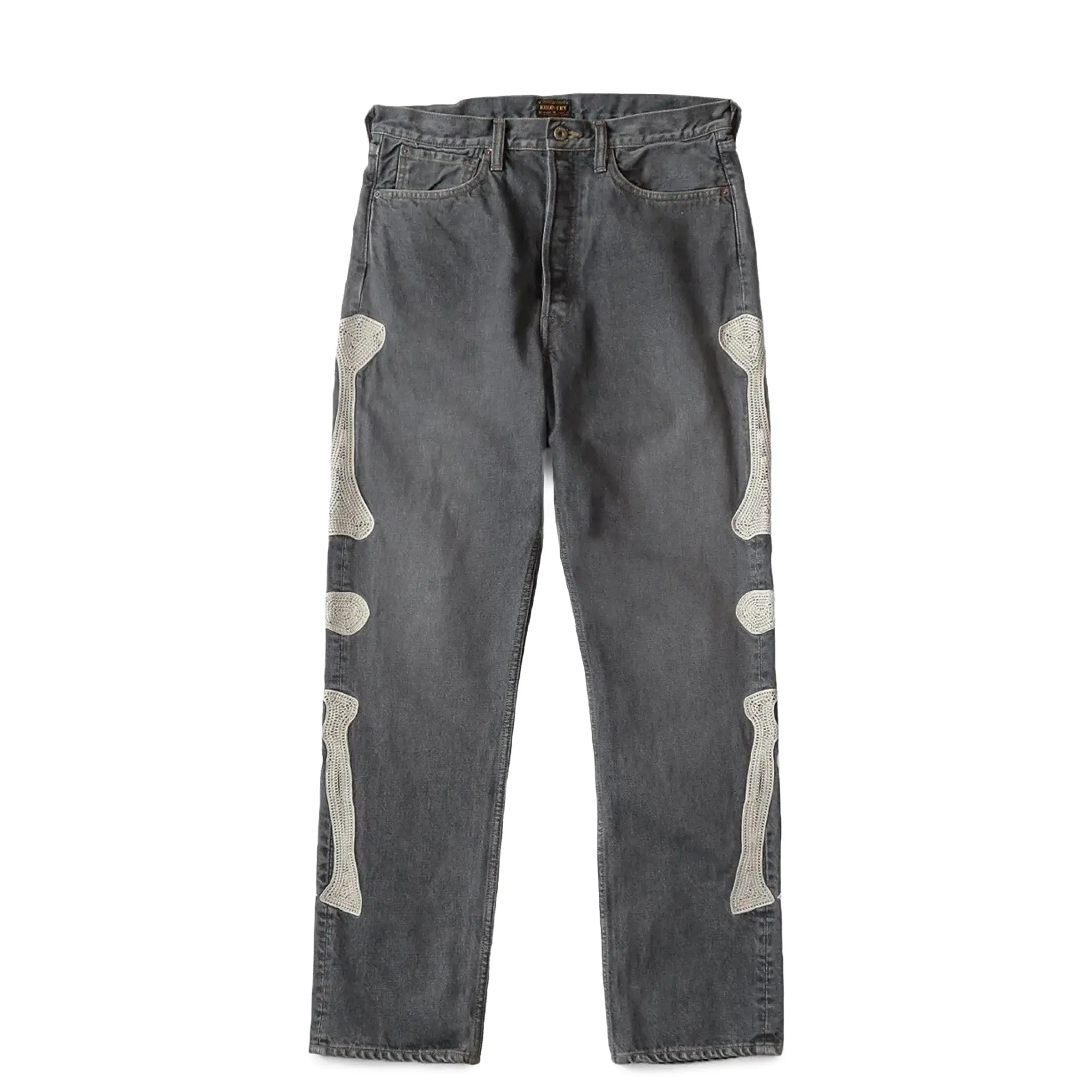 14OZ BLACK DENIM MEXICAN TUXEDO 5P OKAGILLY