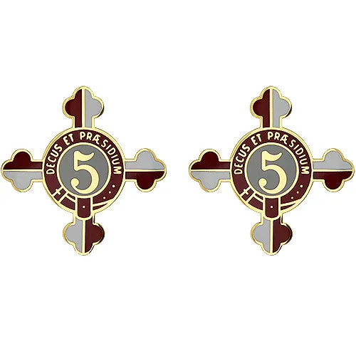 175th Infantry Regiment Unit Crest (Decus Et Praesidium) - Sold in Pairs