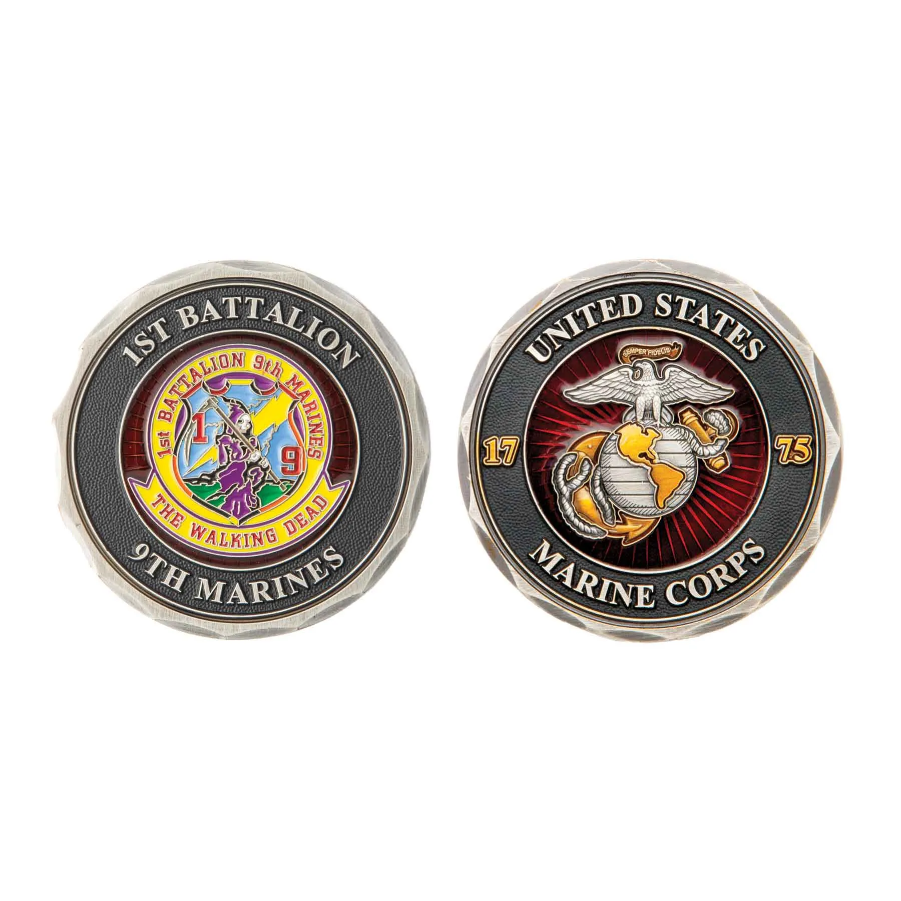 1st Battalion 9th Marines Challenge Coin