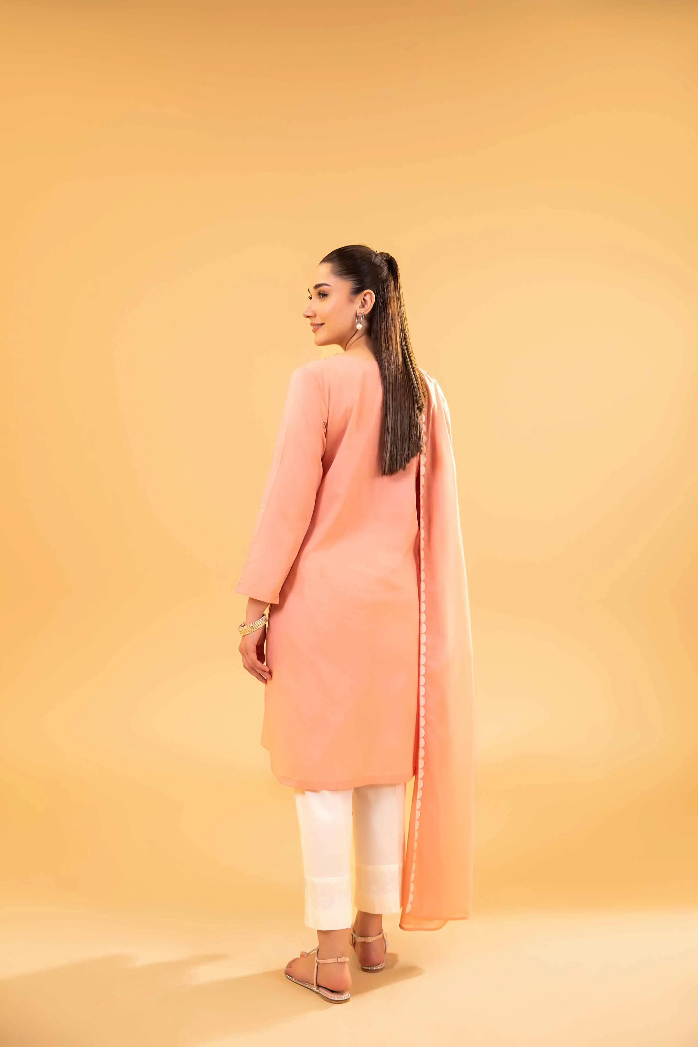 2 Piece - Embroidered Suit - PE24-52
