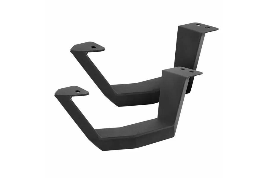2014-24 Toyota 4Runner Go Rhino RB20 Running Boards with Mounting Brackets, 2 Pairs of Drop Steps Kit