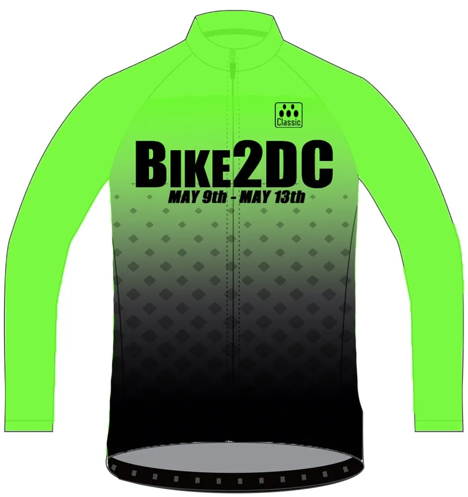 2024 Bike 2 DC SUMMER Long Sleeve Cycling Jersey - Women's
