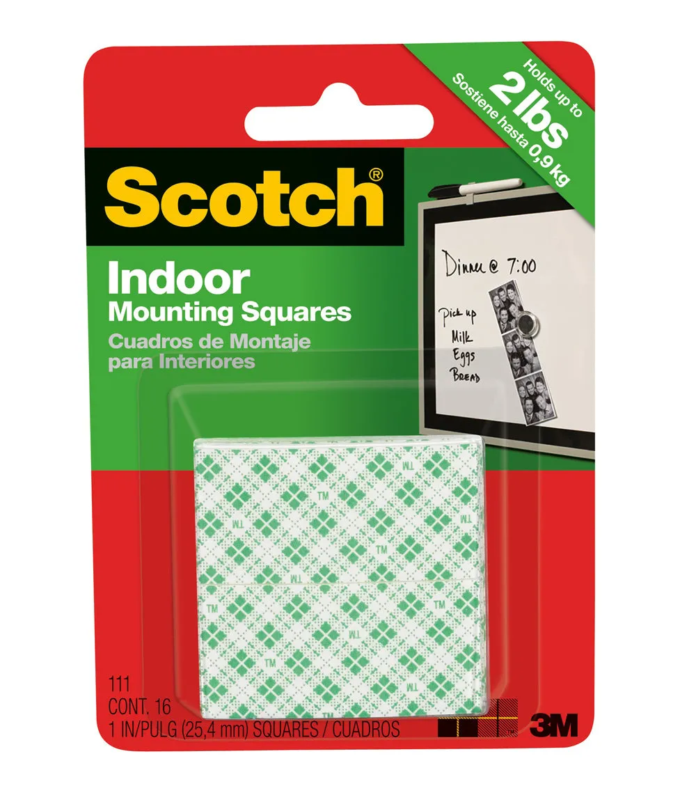 3M Foam Tape--Cut into 1" squares, 16 pieces to a pack