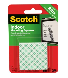 3M Foam Tape--Cut into 1" squares, 16 pieces to a pack