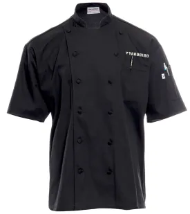 4651 Short Sleeve Black Trainee Chef Coat