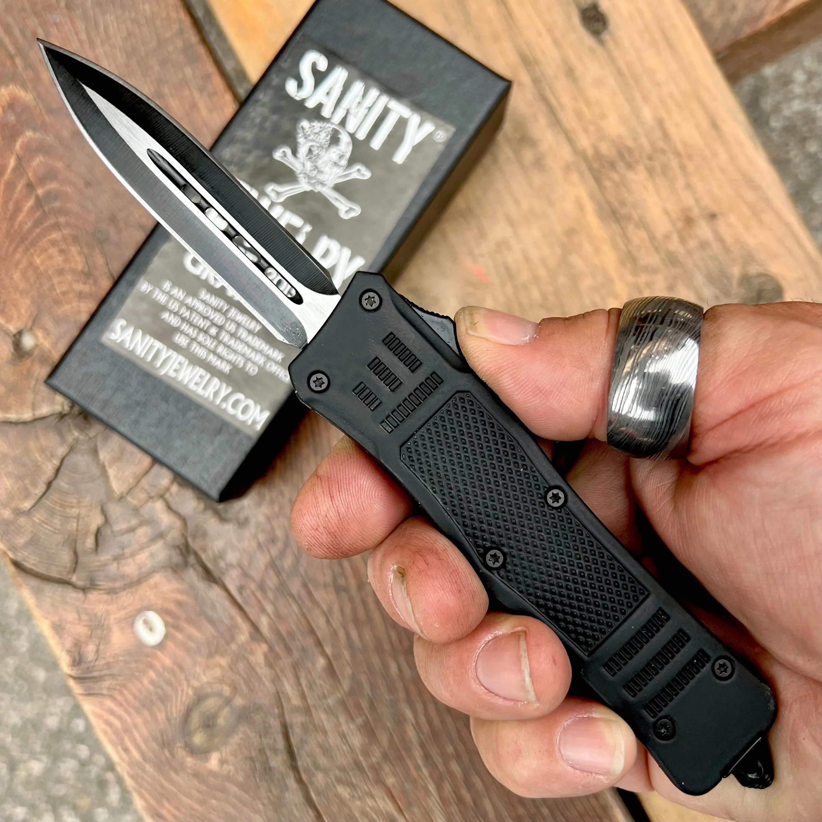 9.5” Frank Nitti - Double Sided Smooth - Large - LGDBL