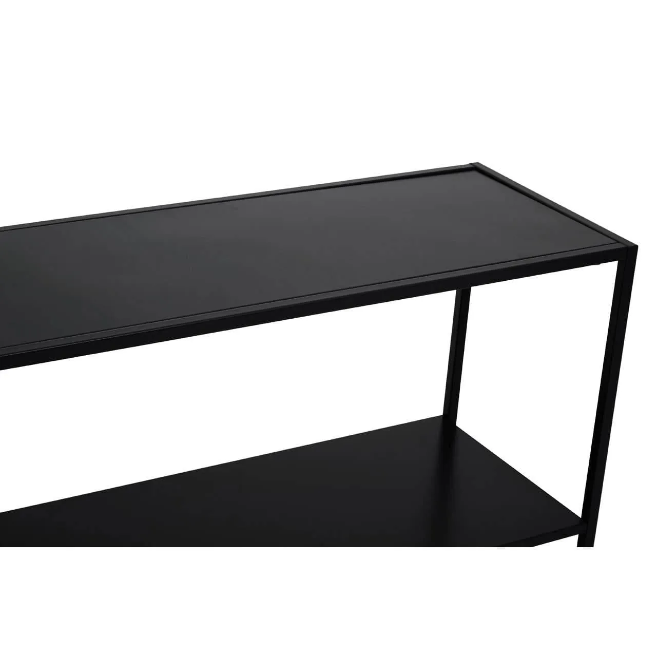 Acero Black Console Table
