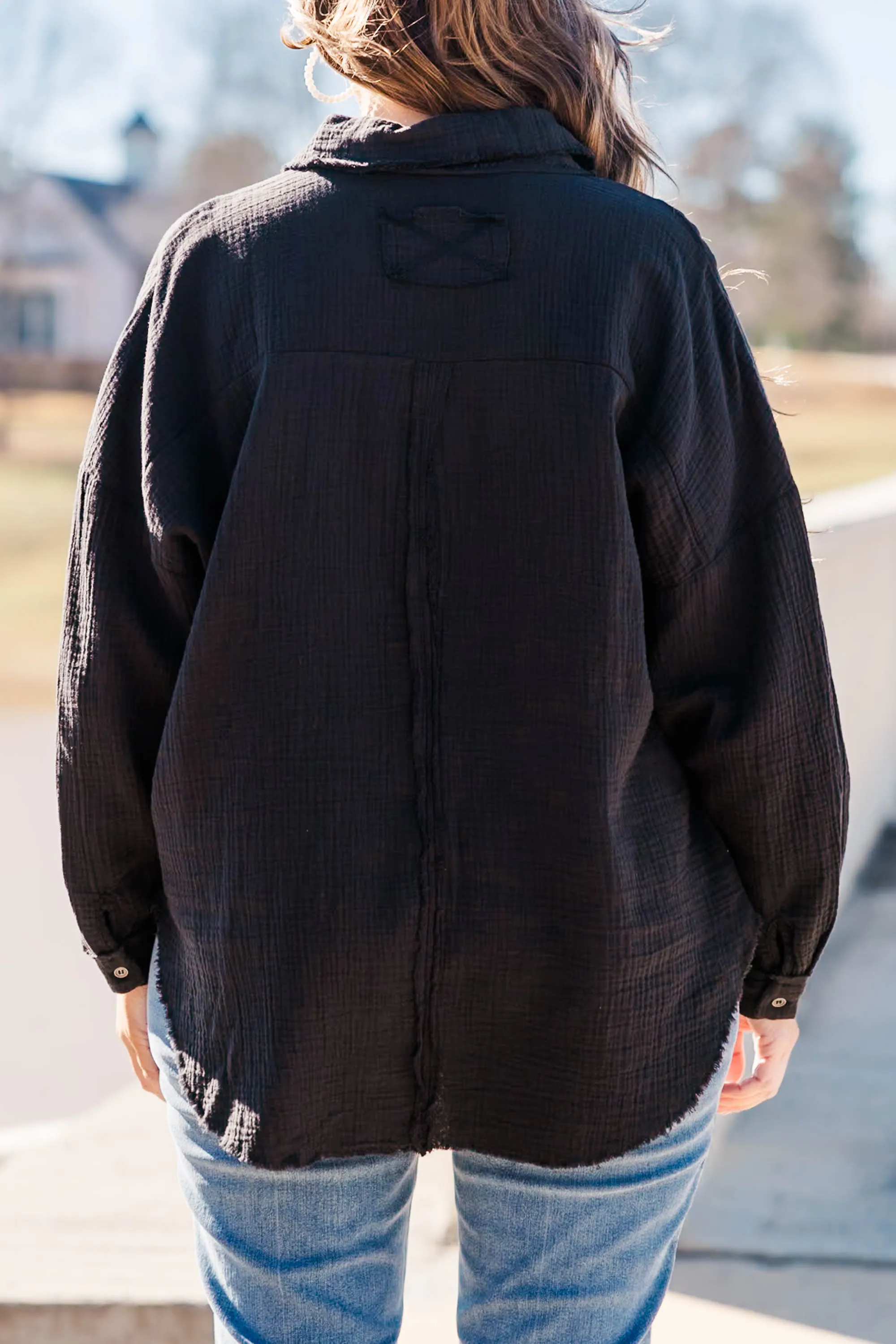 Act Of Faith Top, Black