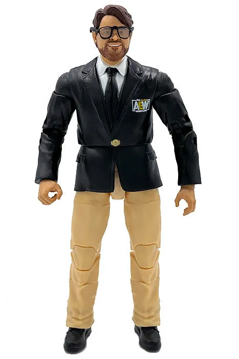 AEW : Tony Schiavone "It's Sting!!" Ringside USA Exclusive Figure * Hand Signed *