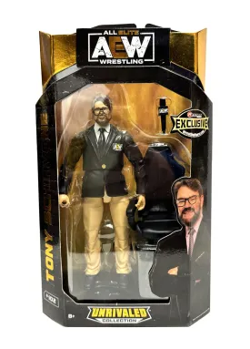AEW : Tony Schiavone Ringside USA Exclusive Figure