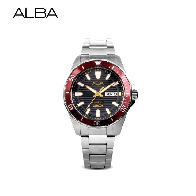 Alba Mechanical Black Dial Men's Automatic Watch AL4451