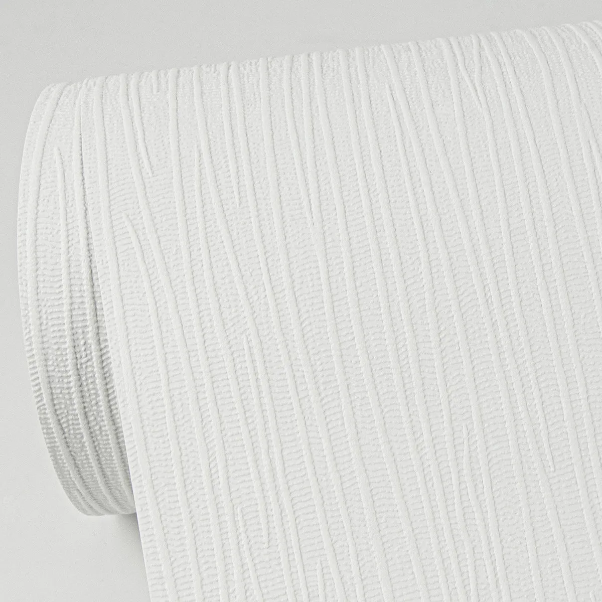 Albrecht White Vertical Paintable Wallpaper by Brewster Home Fashions