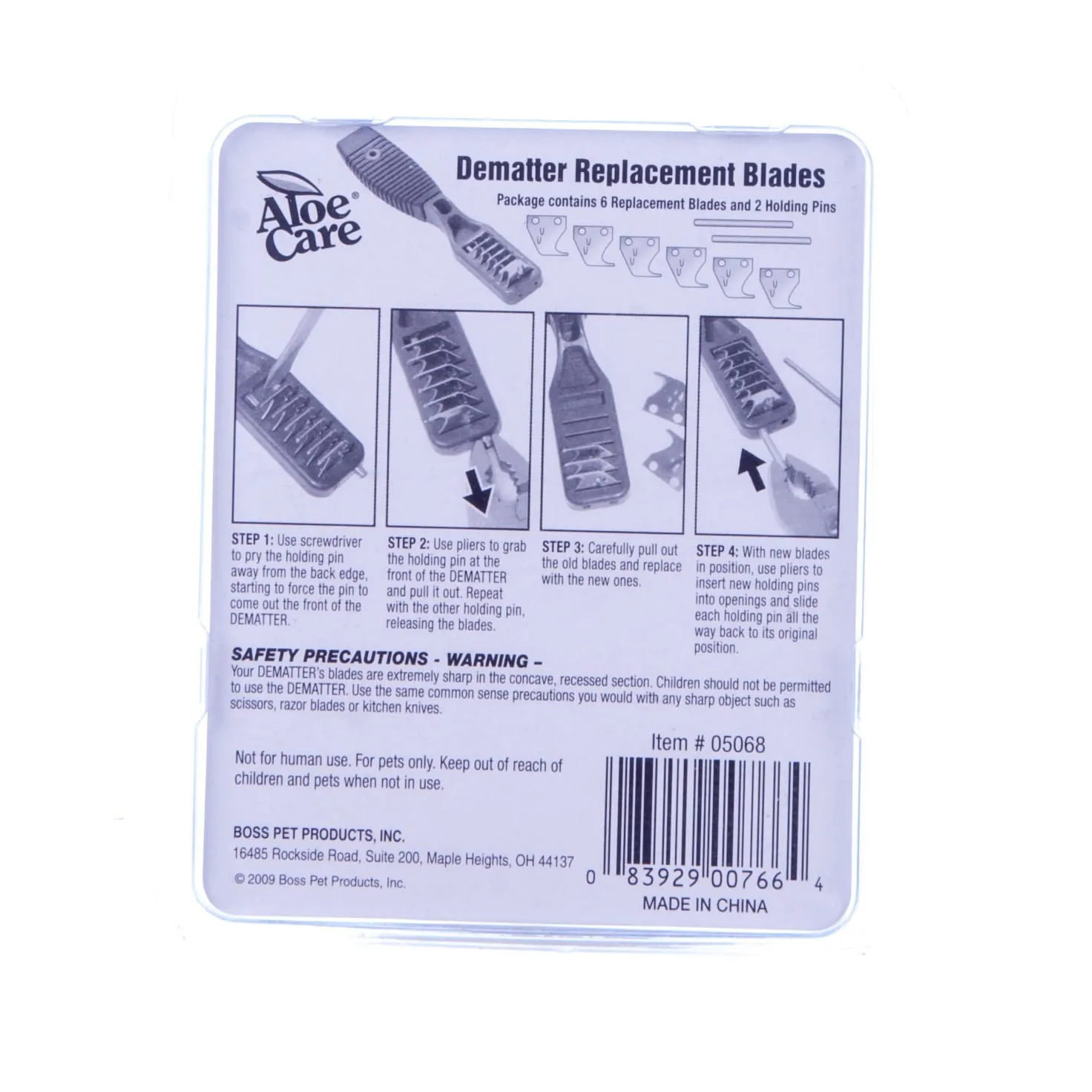 Aloe Care Dematter (& Replacement Blades)