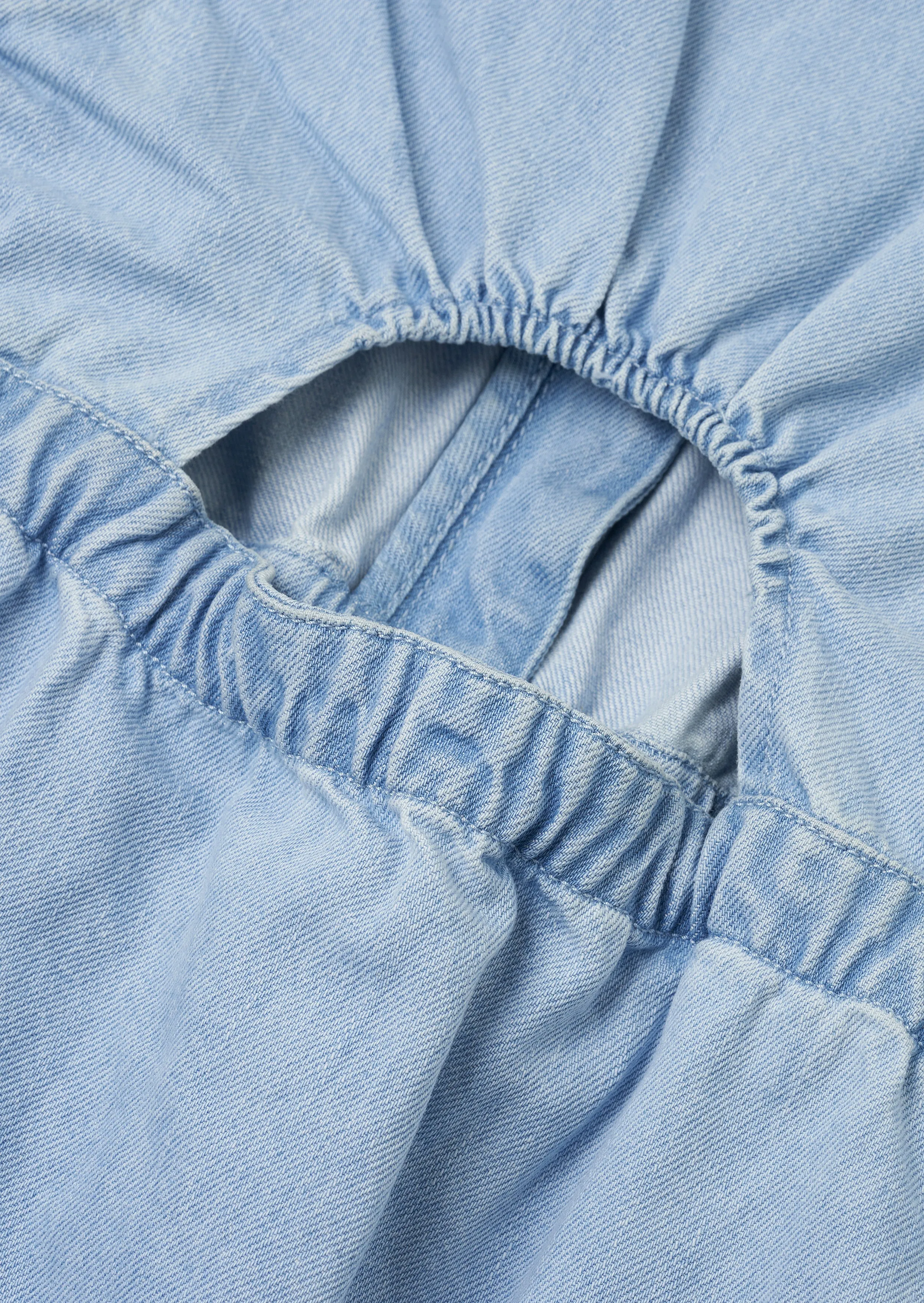 Ana Denim Cut Out Dress