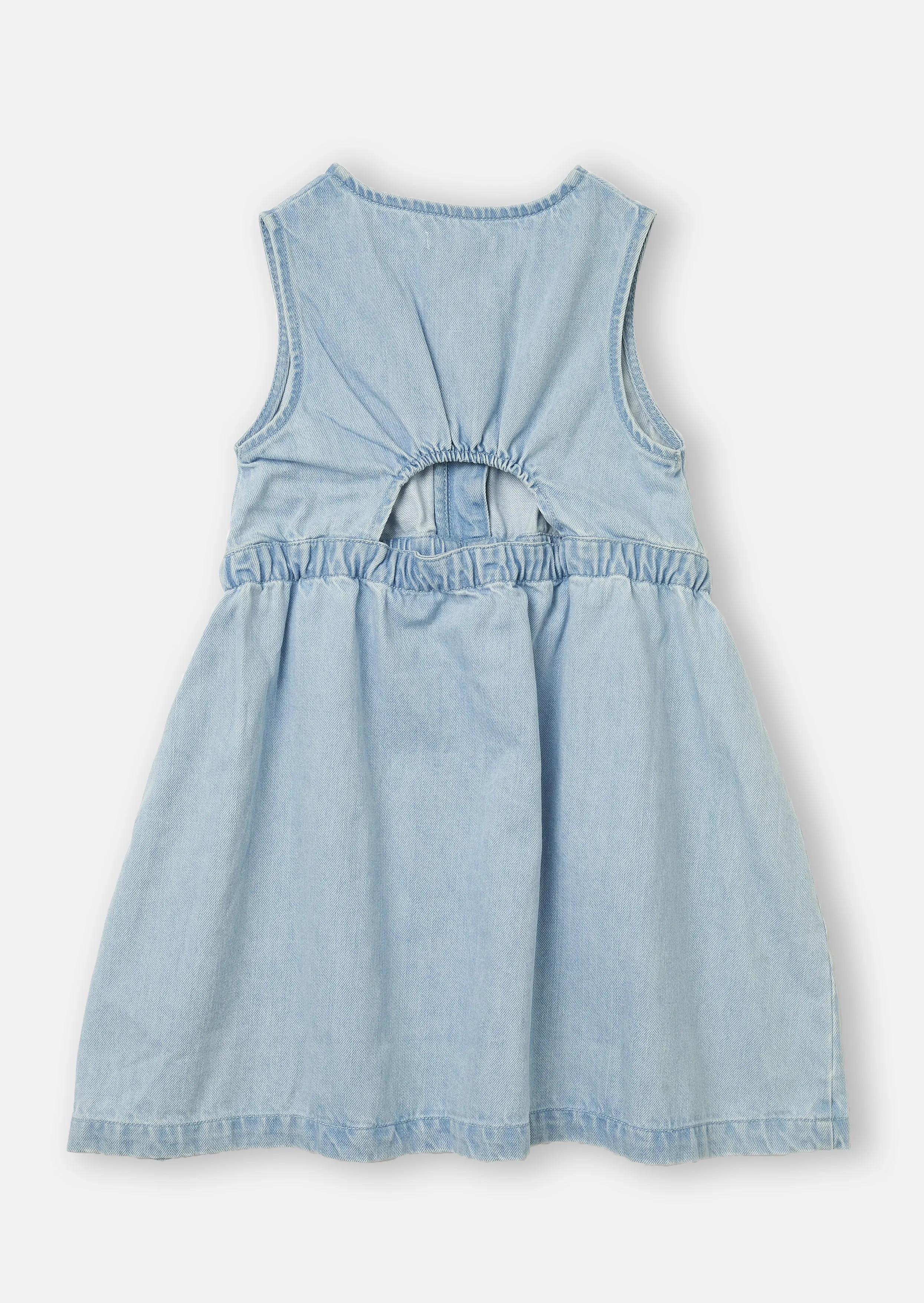 Ana Denim Cut Out Dress