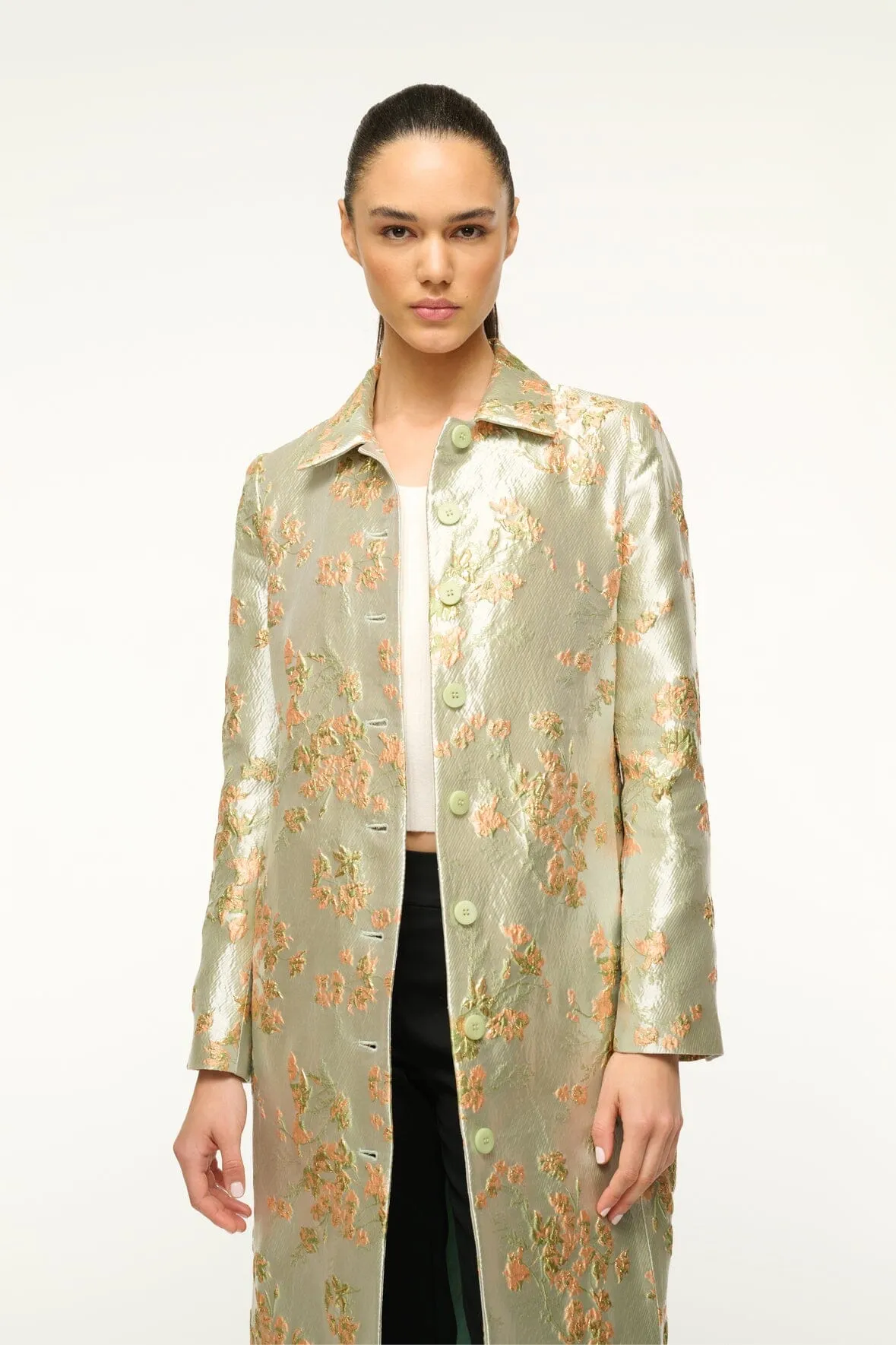 ANTOINETTE COAT | METALLIC BLOOM