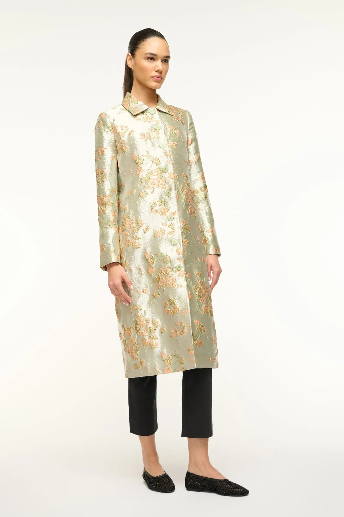 ANTOINETTE COAT | METALLIC BLOOM