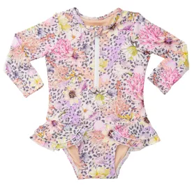 Aqua Blu Kids Long Sleeve One Piece AG2212DY - Daisy