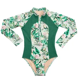 Aqua Blu Pre-Teens Long Sleeve One Piece AG2273MA - Marabou