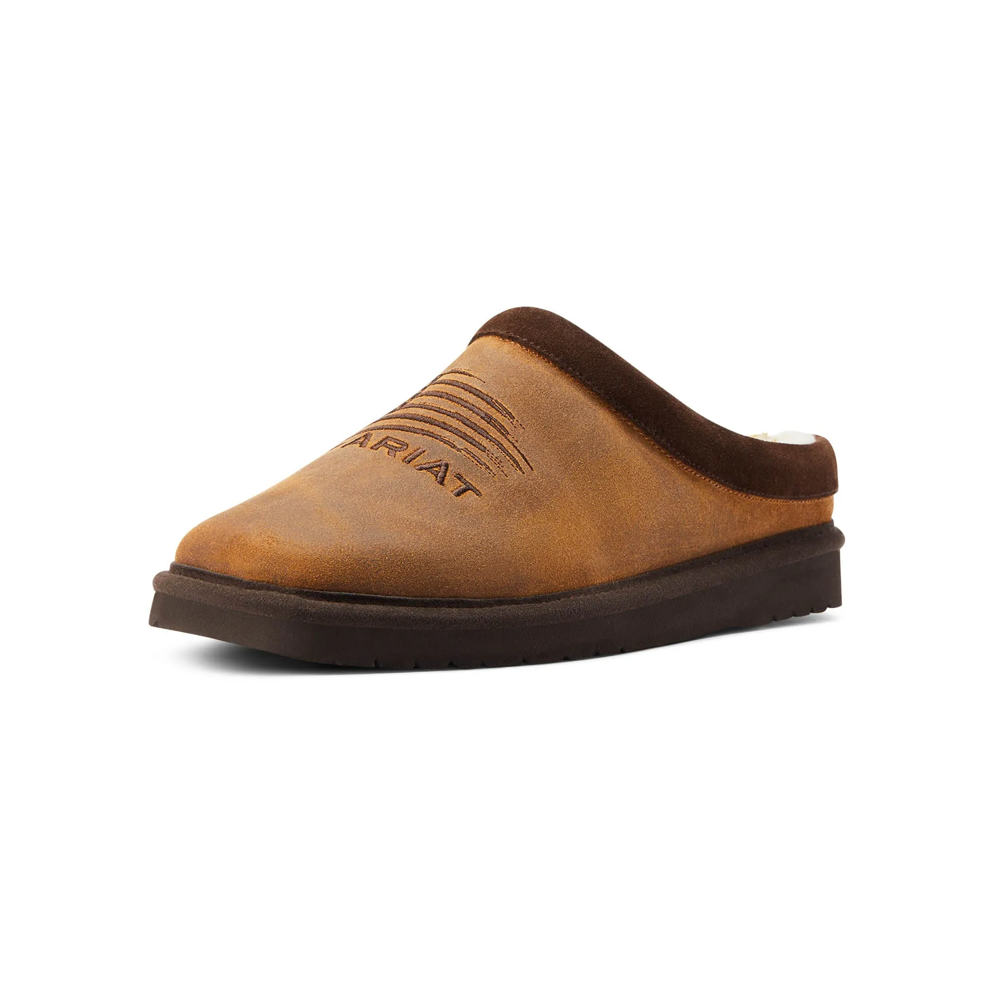 Ariat Men's Patriot Slipper, Oiled Suede