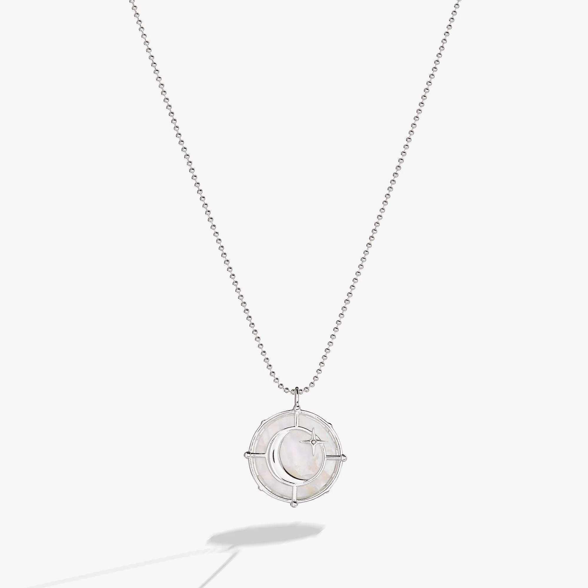 Aries Zodiac Double-Sided Charm Necklace,