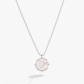 Aries Zodiac Double-Sided Charm Necklace,