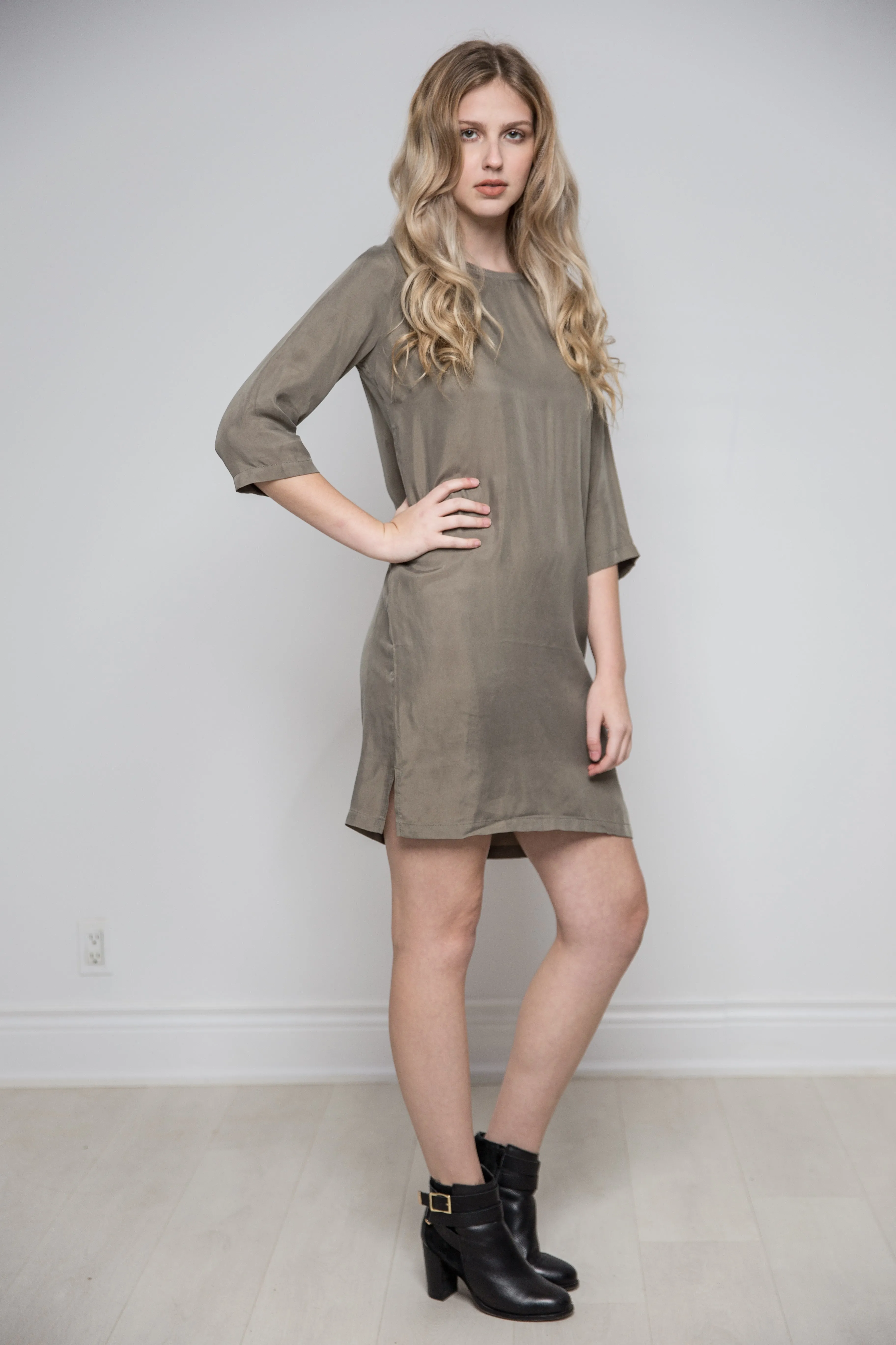 Army Green Dress