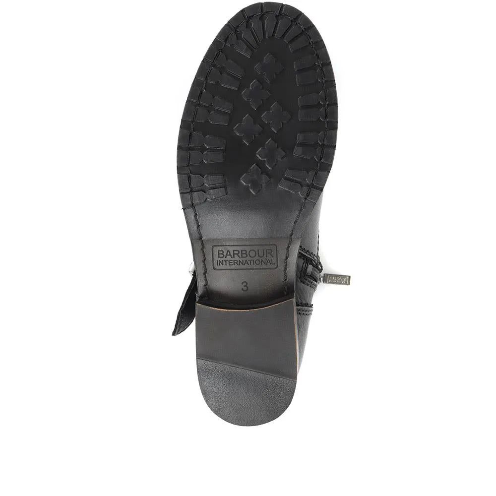 Baja Leather Biker Boots - BARBR32519 / 318 634