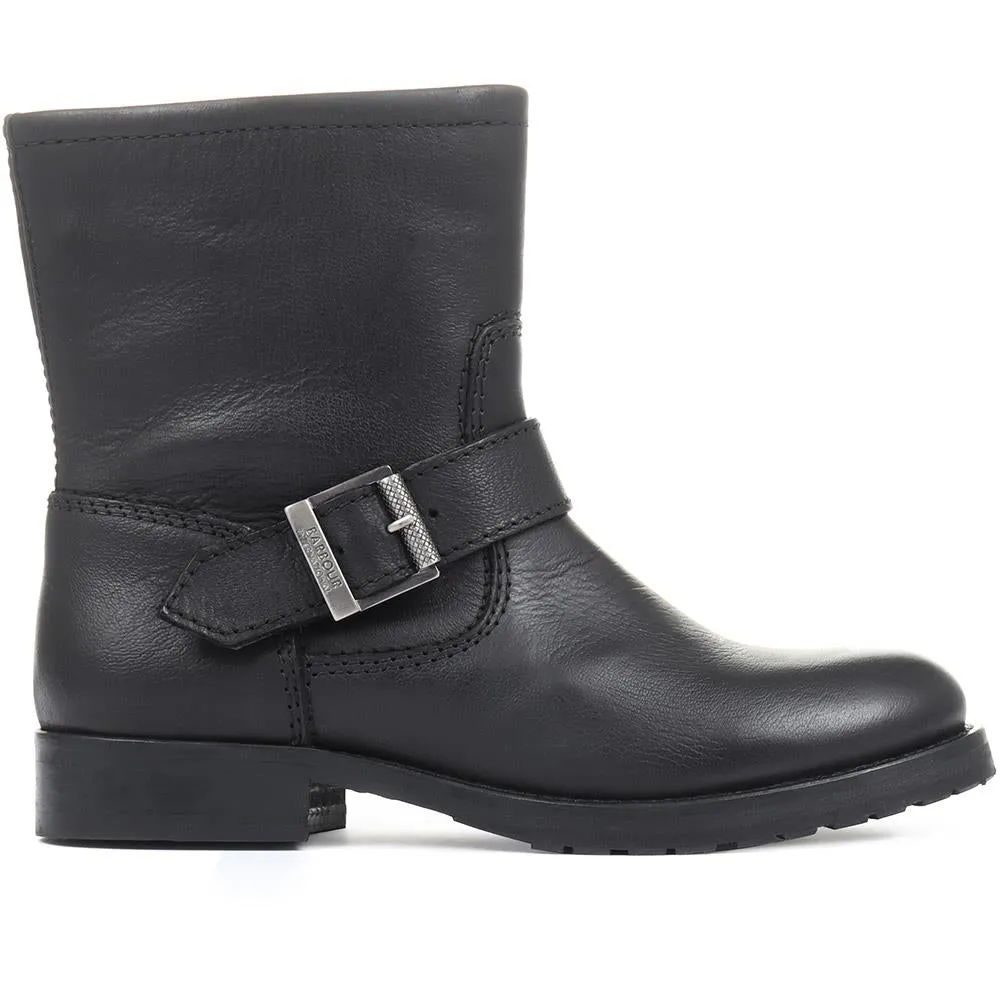 Baja Leather Biker Boots - BARBR32519 / 318 634