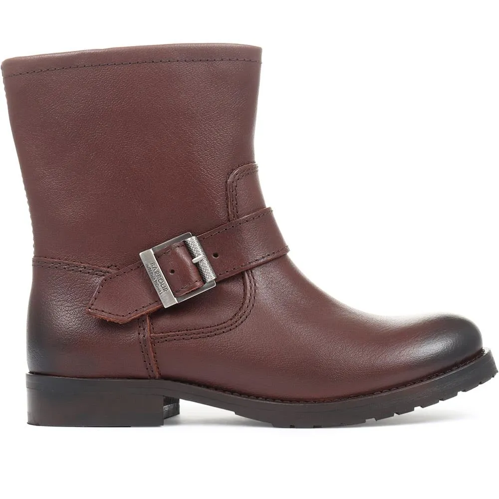 Baja Leather Biker Boots - BARBR32519 / 318 634
