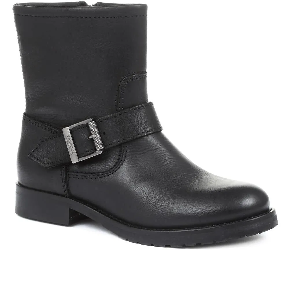 Baja Leather Biker Boots - BARBR32519 / 318 634
