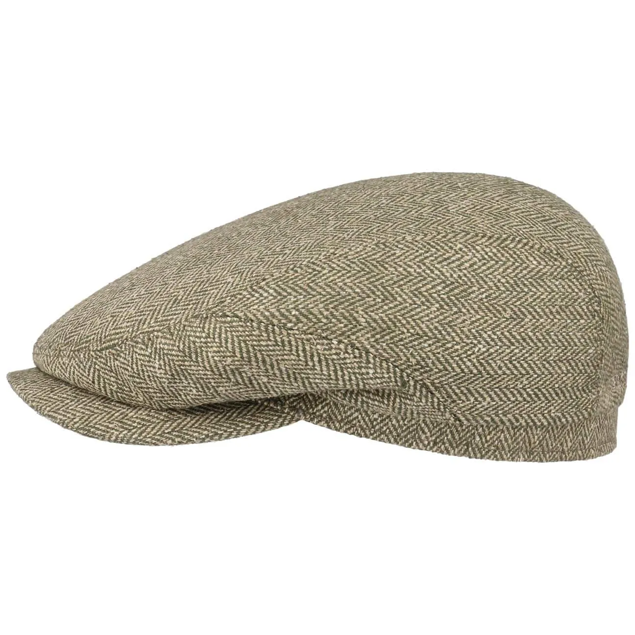 Belfast Silk Flat Cap by Stetson