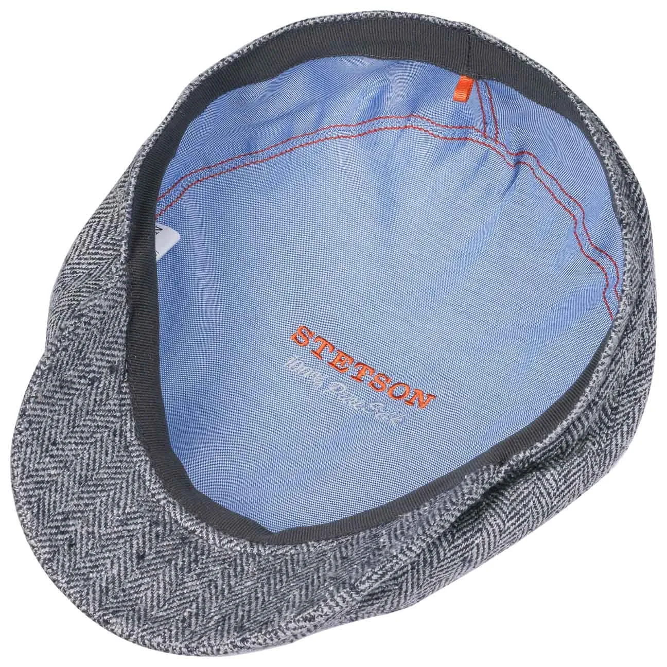 Belfast Silk Flat Cap by Stetson
