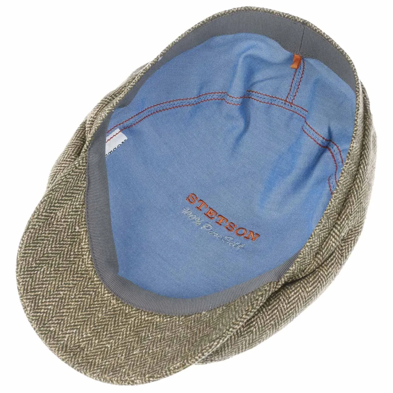 Belfast Silk Flat Cap by Stetson