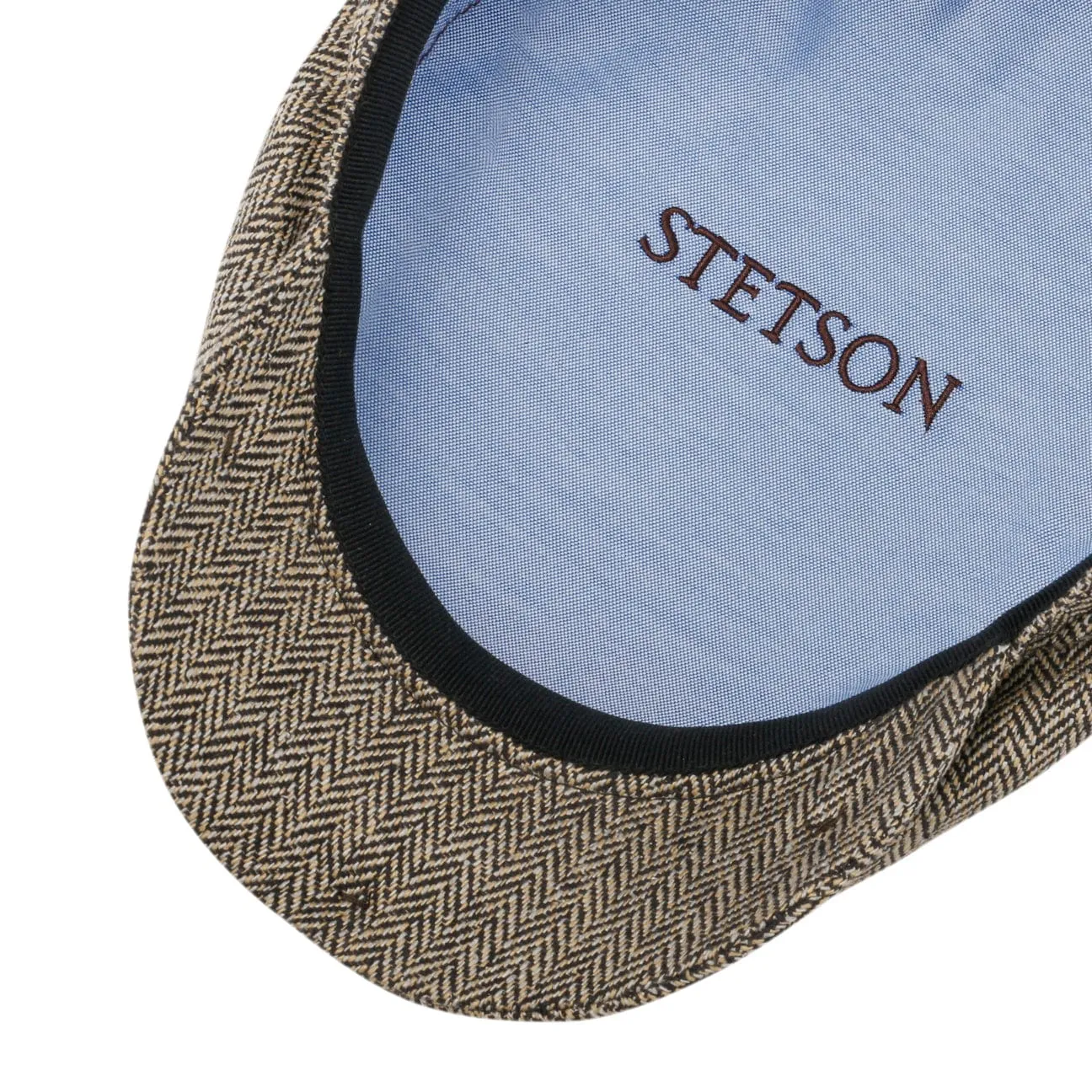 Belfast Silk Flat Cap by Stetson
