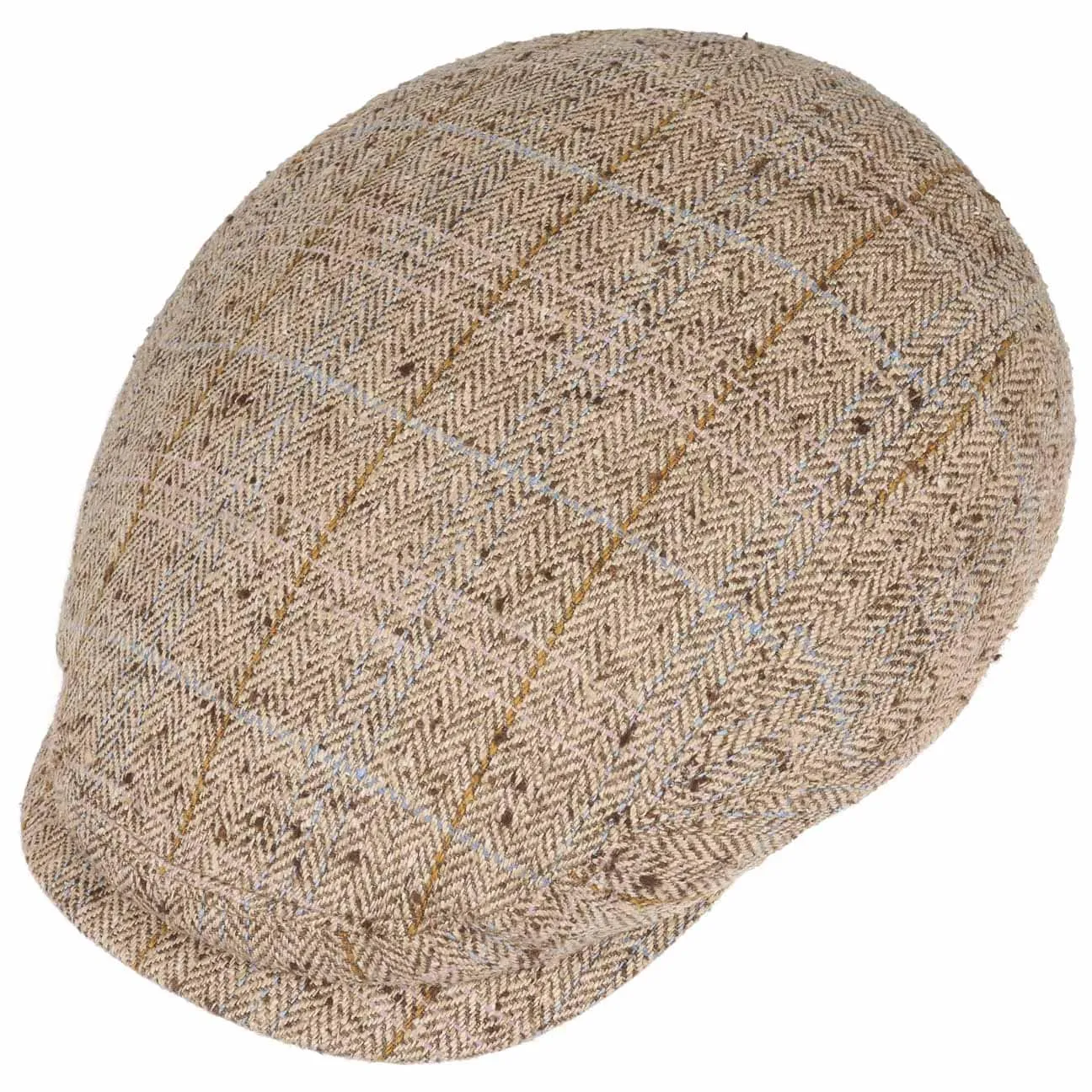 Belfast Silk Flat Cap by Stetson
