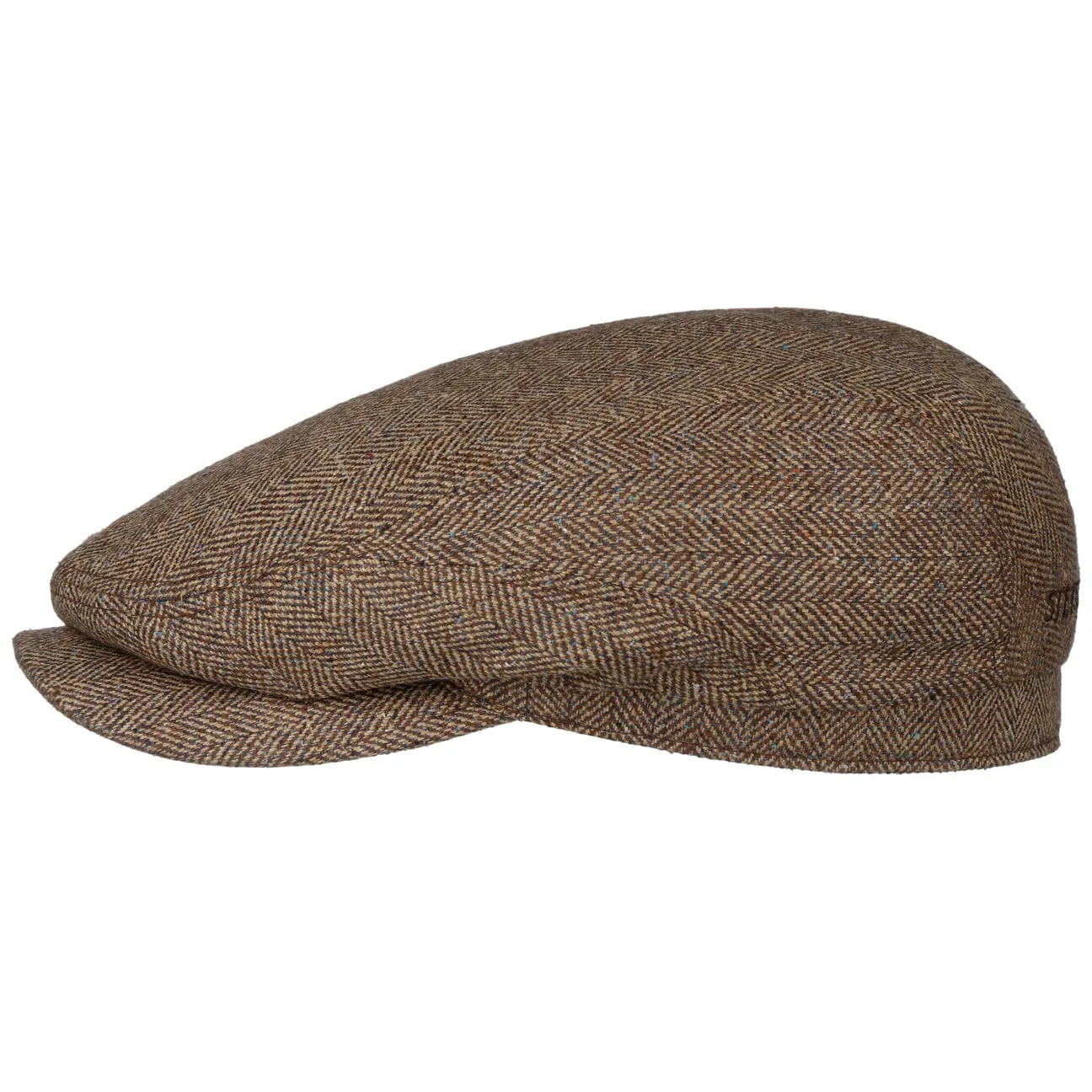 Belfast Silk Flat Cap by Stetson