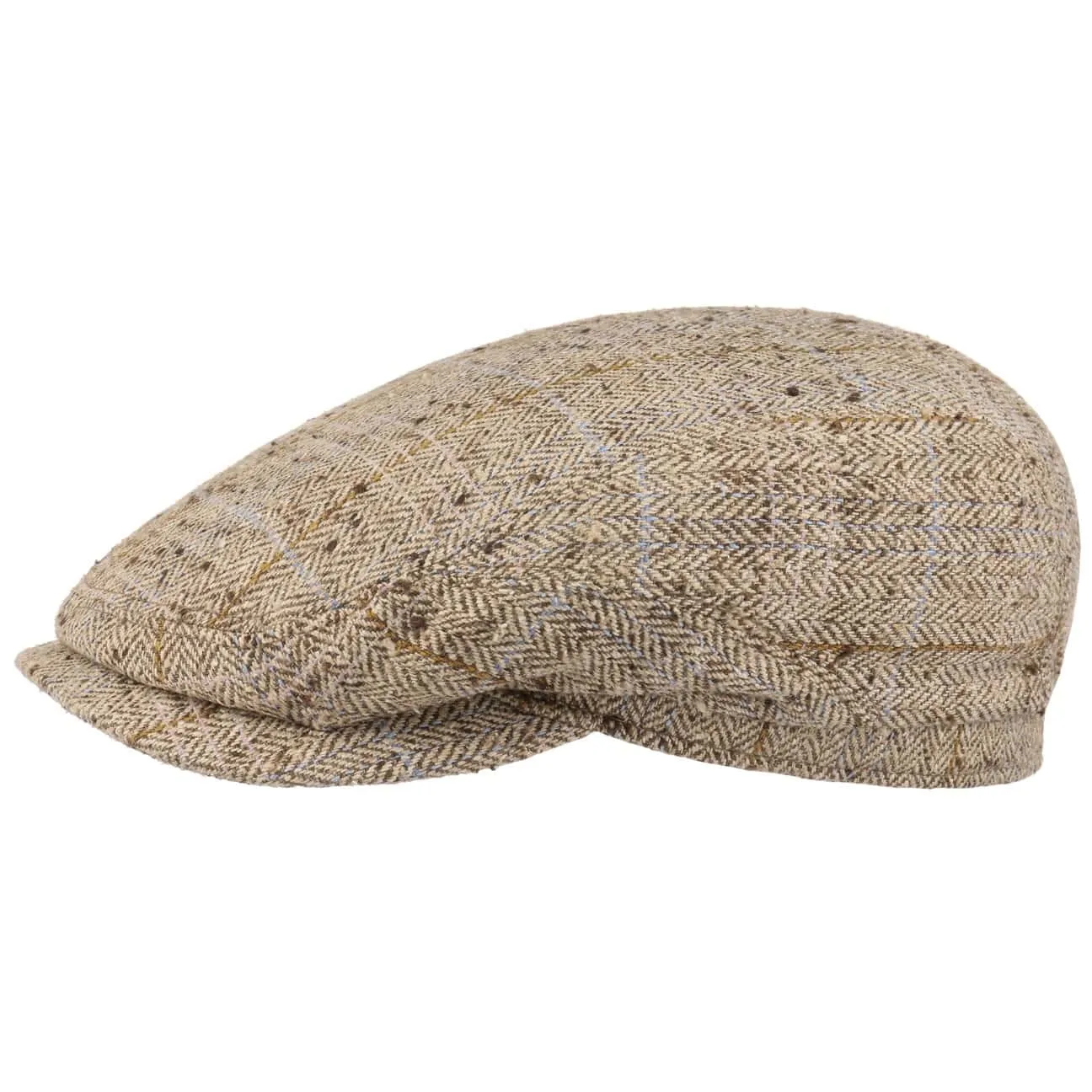 Belfast Silk Flat Cap by Stetson