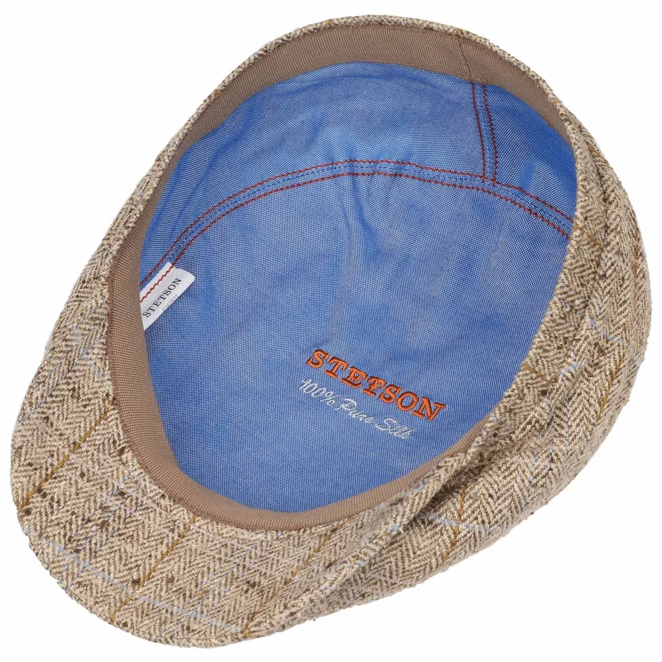 Belfast Silk Flat Cap by Stetson