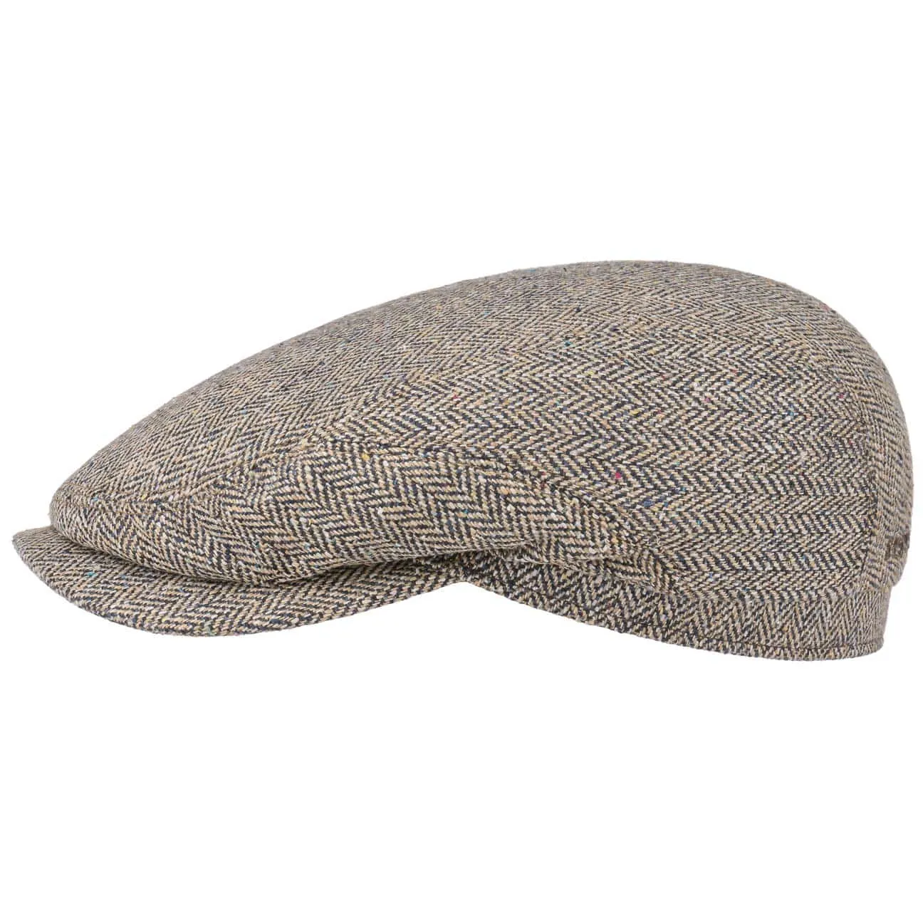 Belfast Silk Flat Cap by Stetson