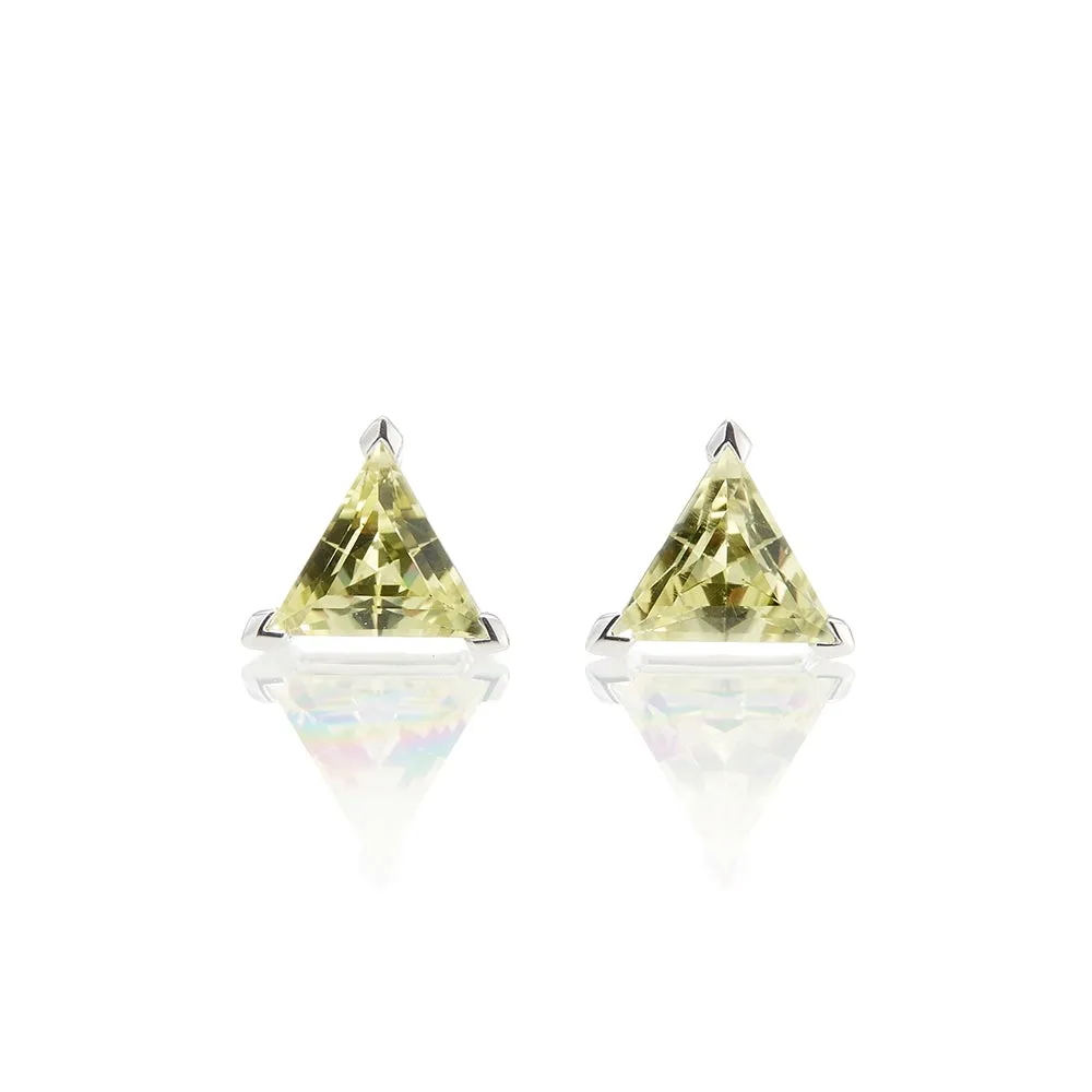 Bermuda Earrings in Lemon Quartz