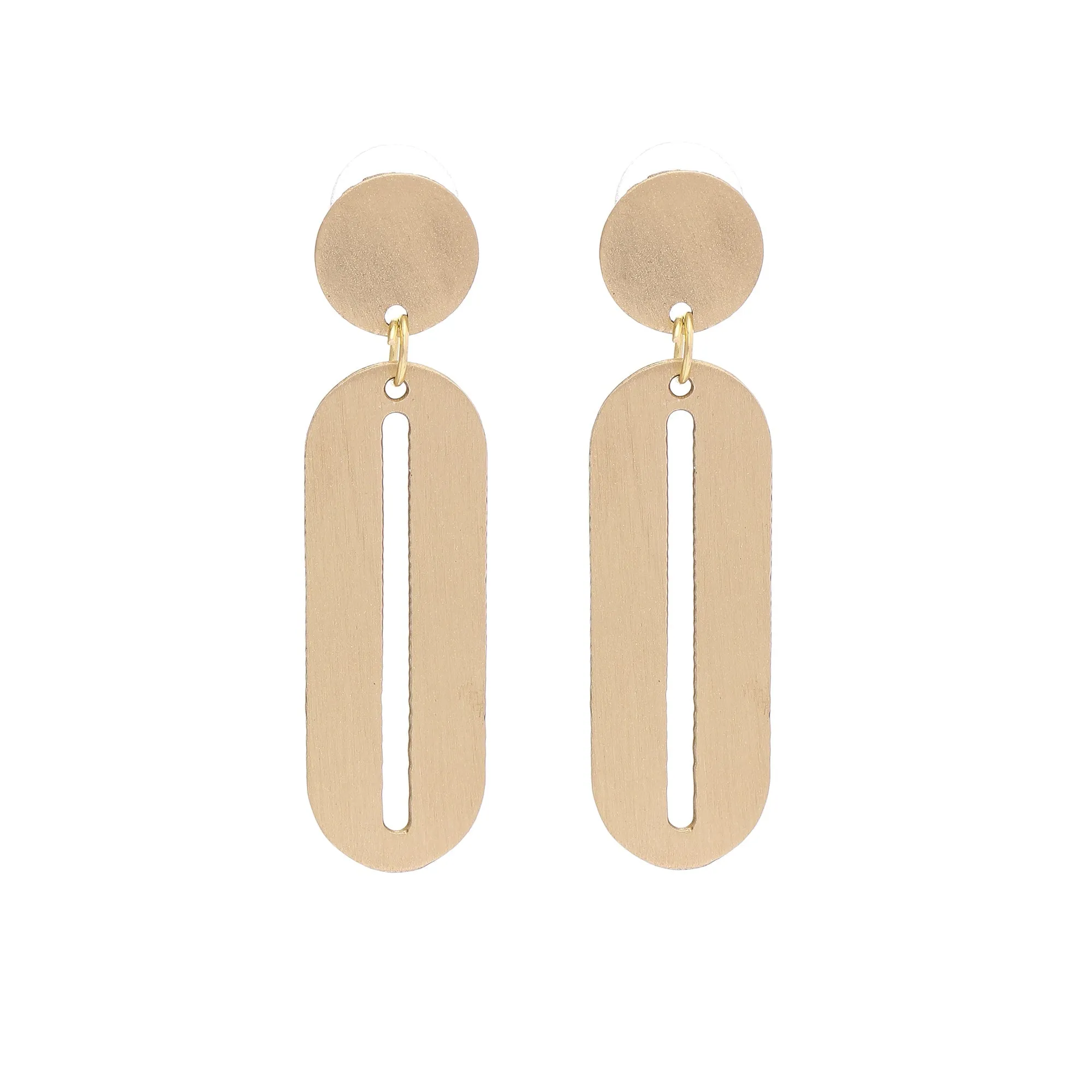 Bhavna earrings, gold - Wholesale