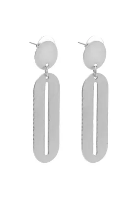 Bhavna earrings, silver - Wholesale