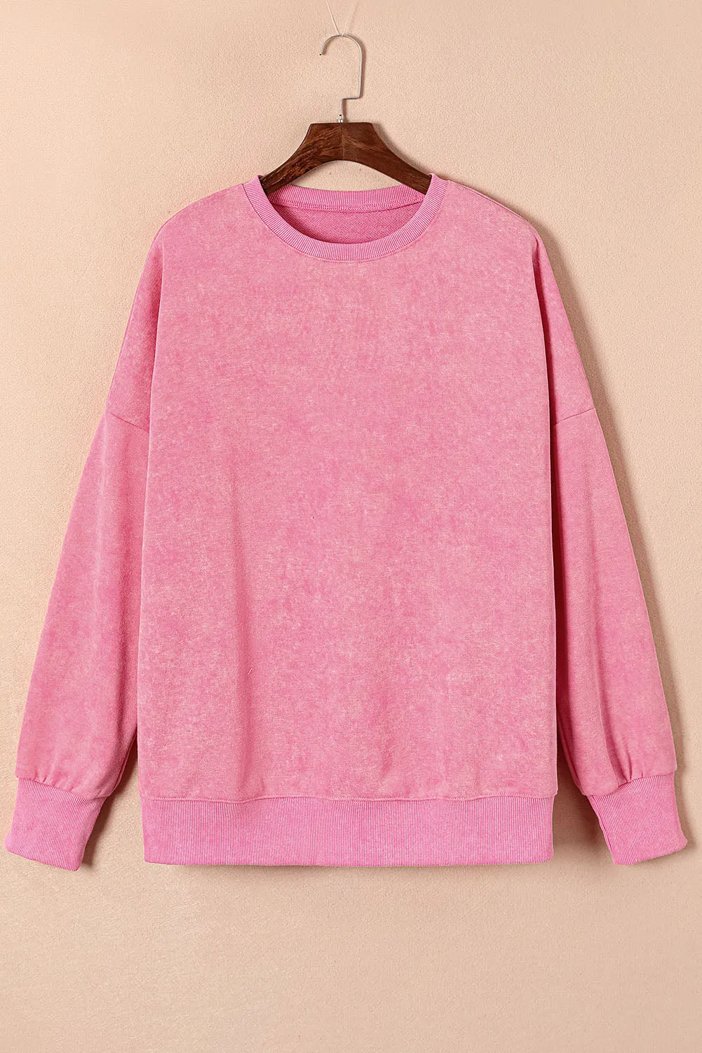 Bishop Sleeve Slit Sweatshirt