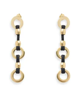 Black Amie Earrings