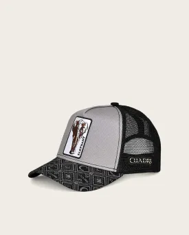 black elephant patch cap