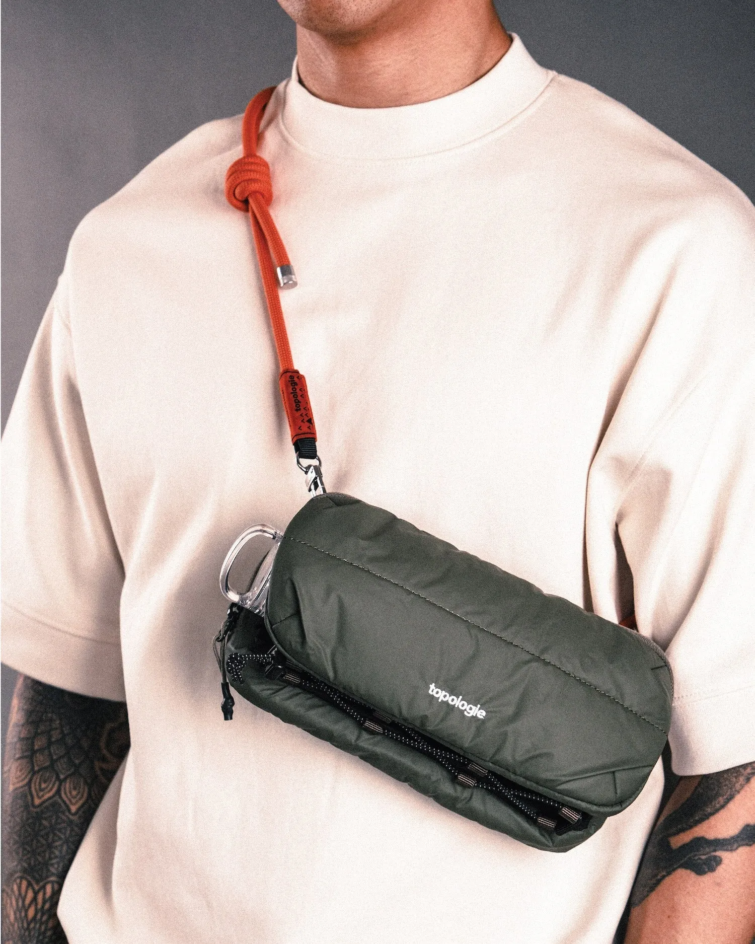 Bottle Sacoche / Puffer / Off White / 3.0mm Off white