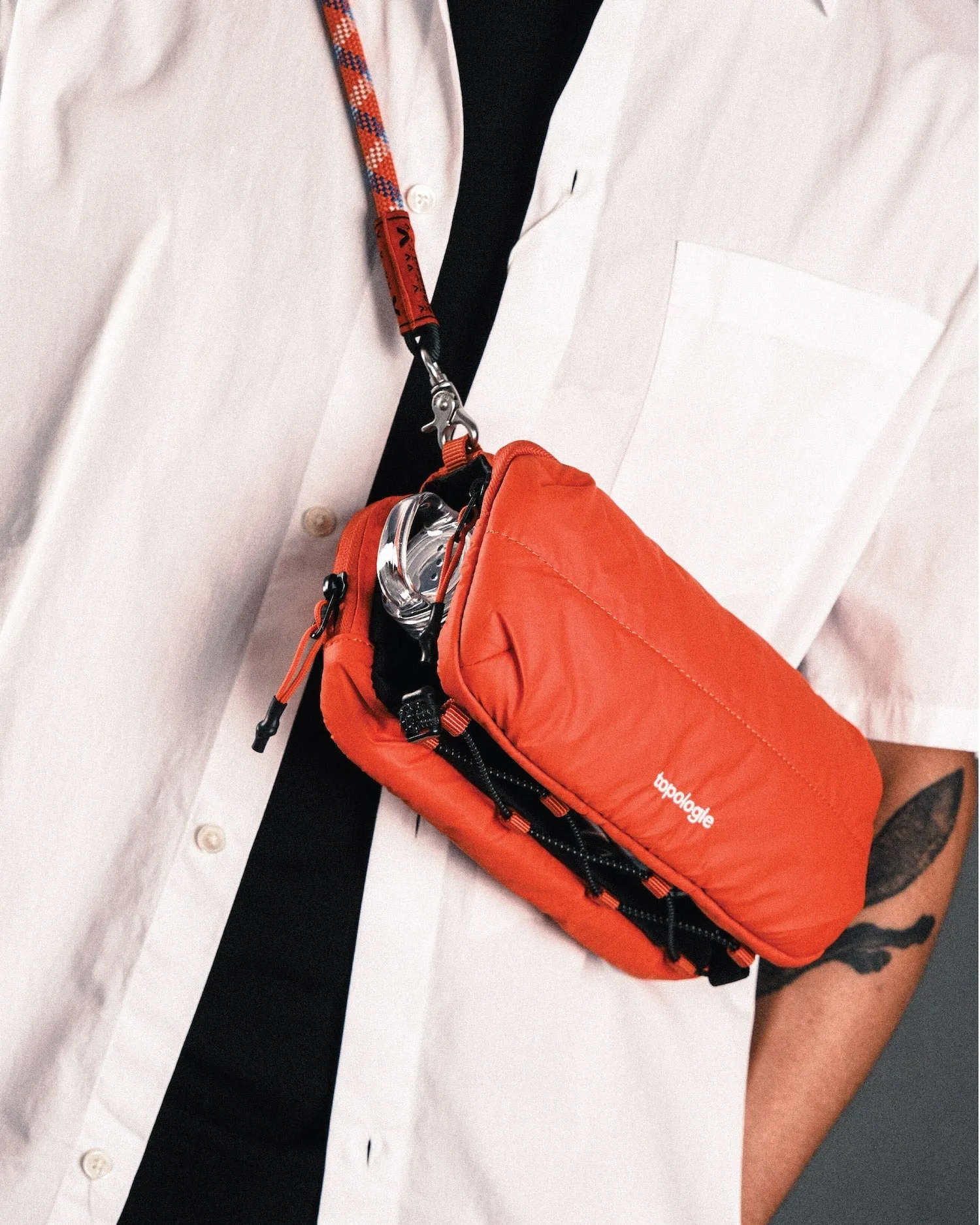 Bottle Sacoche / Puffer / Off White / 3.0mm Off white