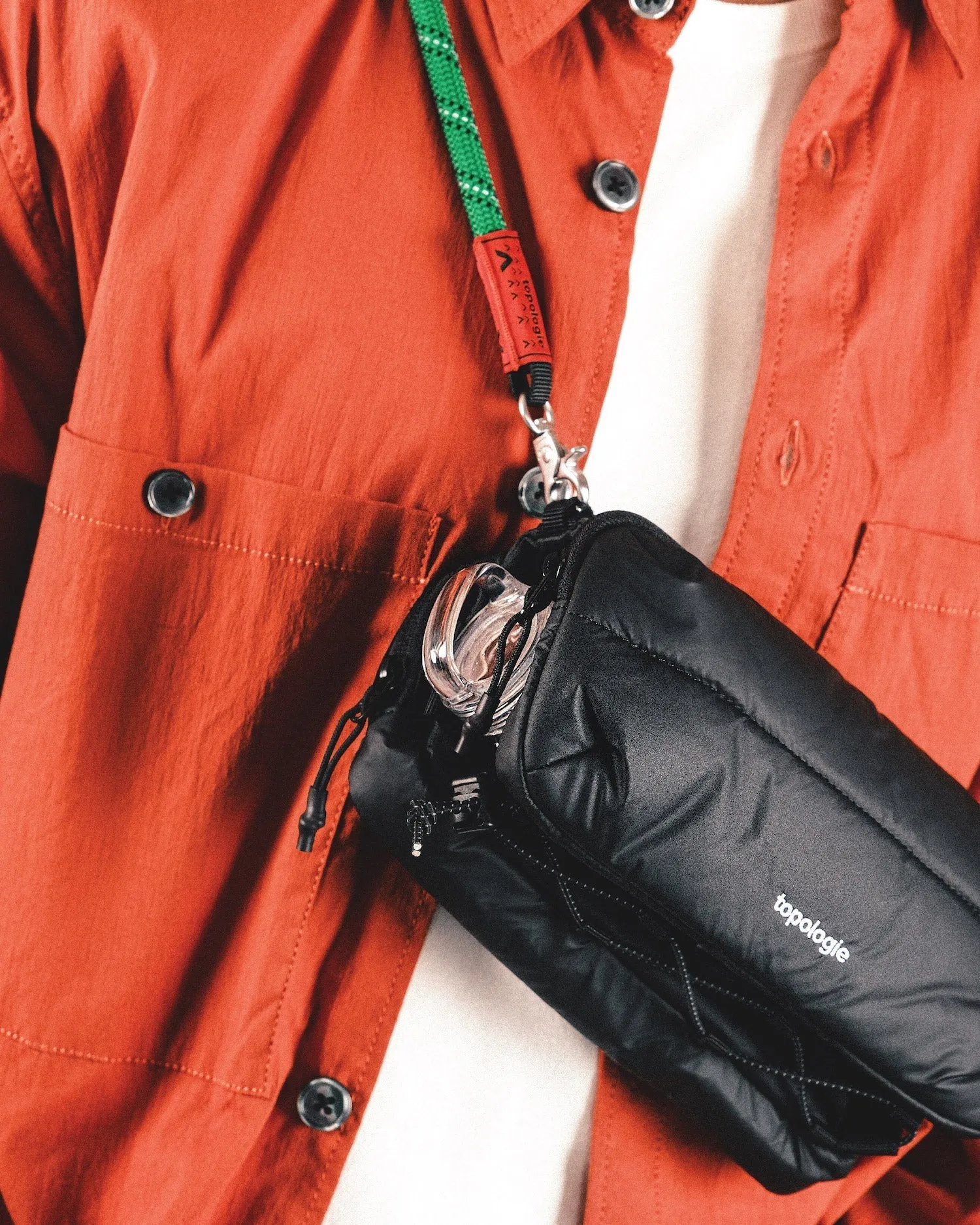 Bottle Sacoche / Puffer / Off White / 3.0mm Off white