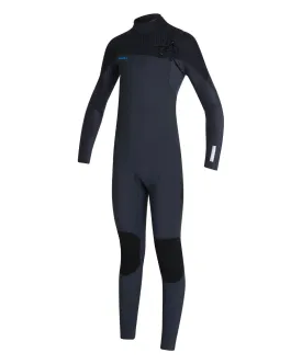 Boy's HyperFreak 4/3  Steamer Chest Zip Wetsuit - Gunmetal